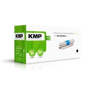 KMP Toner O-T36 (schwarz) ersetzt OKI 44973536