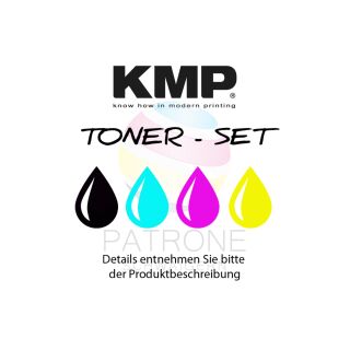 KMP Toner O-T45V SET ersetzt OKI 44844616, 44844615, 44844614, 44844613