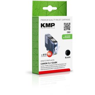 KMP Tinte C82 (schwarz) ersetzt Canon CLI-526BK