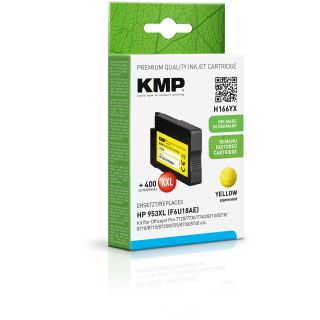 KMP Tinte H166YX (yellow) ersetzt HP 953XL (F6U18AE)
