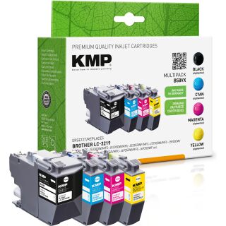 KMP Tinte B58VX MULTIPACK ersetzt Brother LC-3219XLVAL