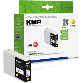 KMP Tintenpatrone E220YXX (yellow) ersetzt Epson 78XXL (T7894)