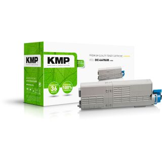 KMP Toner O-T53X (schwarz) ersetzt OKI 46490608