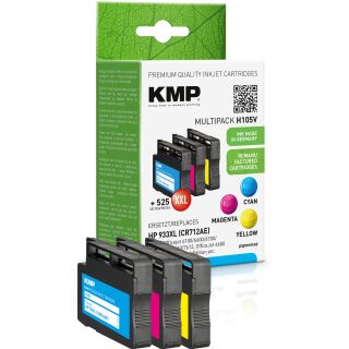 KMP Tinte H105V MULTIPACK ersetzt HP 933XL (CR711AE)