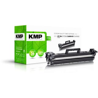 KMP Toner H-T251A (schwarz) ersetzt HP 30A (CF230A), Canon 051 (2168C002)