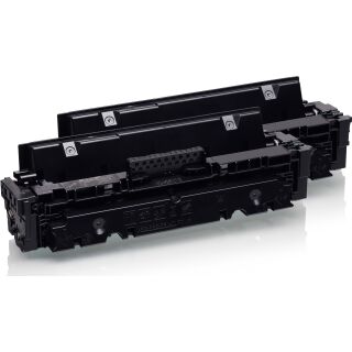 KMP Toner H-T242DX DOUBLEPACK (schwarz) ersetzt HP 410X (CF410X)
