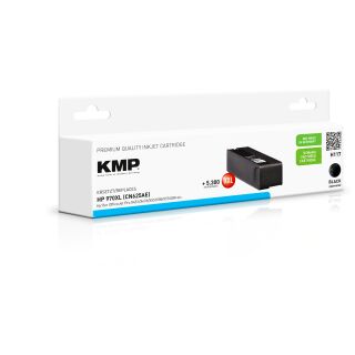 KMP Tinte H117 (schwarz) ersetzt HP 970XL (CN625AE)