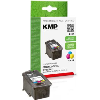 KMP Tinte C137 (color) ersetzt Canon CL-561XL