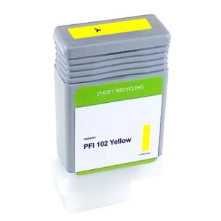 Refill-Druckerpatrone ersetzt Canon PFI-102Y (yellow)