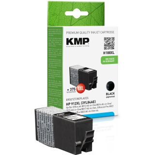 KMP Tinte H188X (schwarz) ersetzt HP 912XL (3YL84AE)