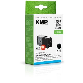KMP Tinte H188X (schwarz) ersetzt HP 912XL (3YL84AE)