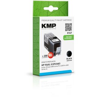 KMP Tinte H147 (schwarz) ersetzt HP 934XL (C2P23AE)