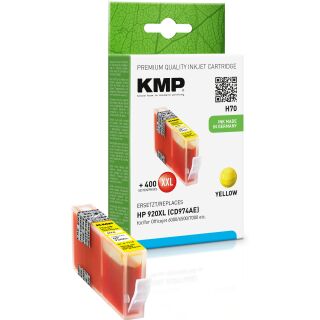 KMP Tinte H70 (yellow) ersetzt HP 920XL (CD974AE)
