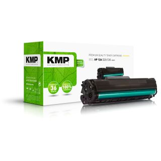 KMP Toner H-T117 XXL (schwarz) ersetzt HP 12A (Q2612A), Canon 703 (7616A005)