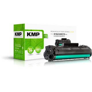 KMP Toner H-T155 XXL (schwarz) ersetzt HP 85A (CE285A), Canon 725 (3484B002)